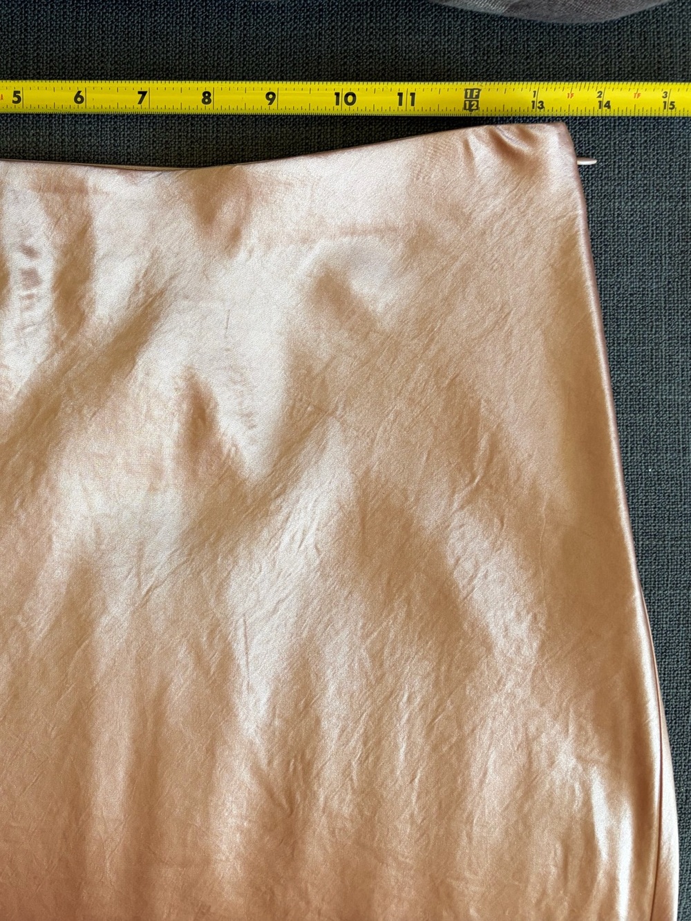 Vince Satin Side-slit Slip Skirt - Picture 4 of 5